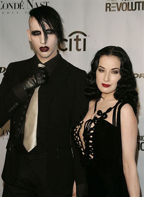 Dita Von Teese Marilyn Manson Sans Maquillage Dita von Teese a 45 ans - Gala
